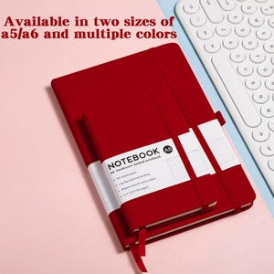 Quaderno da disegno A5 con cinturino, taccuino piccolo, quaderno A6, quaderni e diari, articoli di cancelleria, diario, blocchi per appunti, forniture per ufficio e scuola.