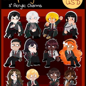 Limbus Company Acrylic Charms