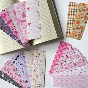 Genre Bookmarks, Book Club Gift, Reader Gift