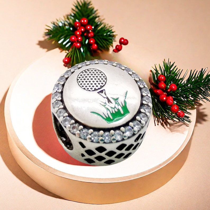 Pandora Florida Golf Charm,bead Charms,charms for Bracelets,pendant