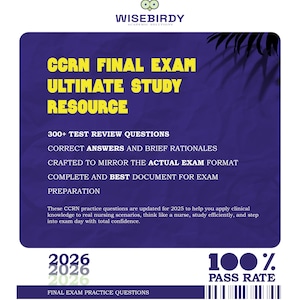 2025 CCRN Exam Questions: Answers & Rationales