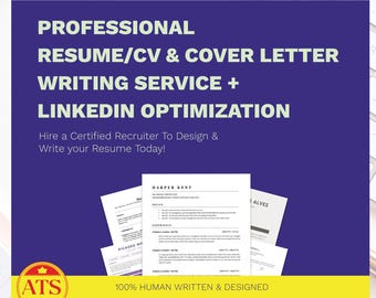 ATS Resume Writing Service: Keyword Optimized, Professional CV Design