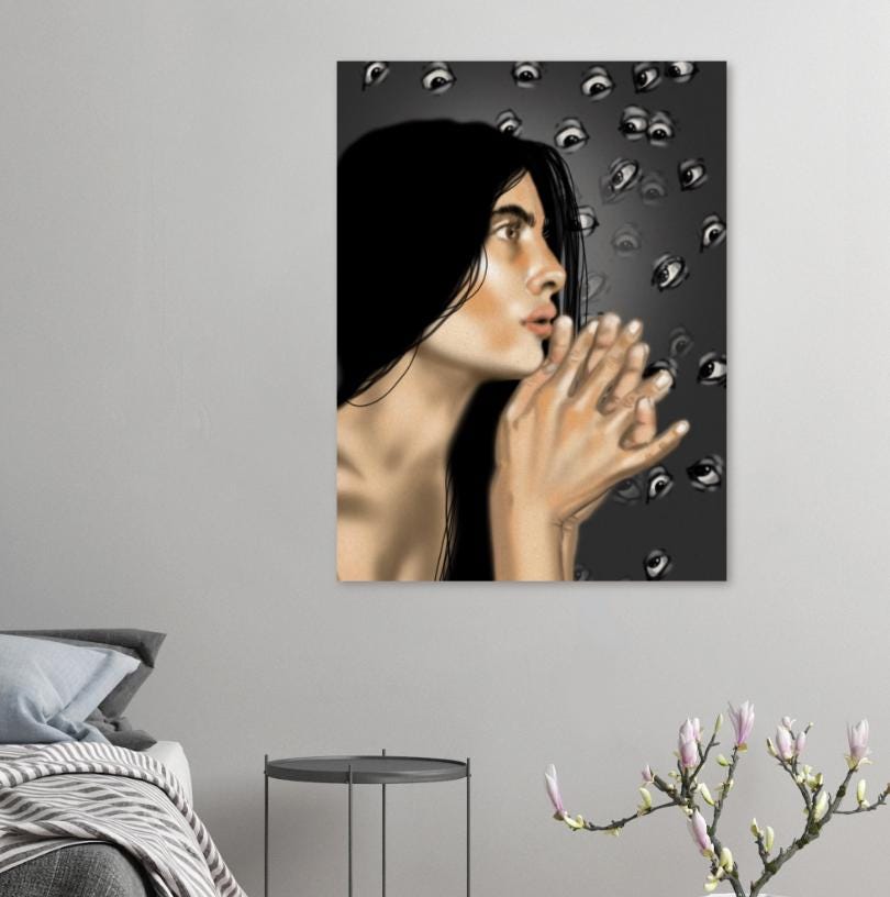 Paranoia A3 Poster - Etsy