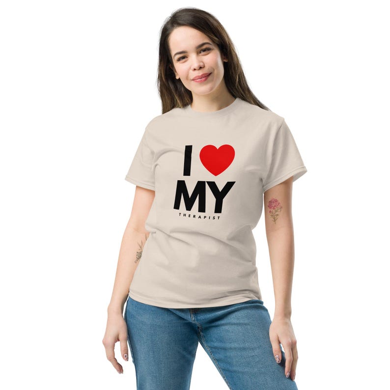 I Heart My Therapist Unisex Classic Tee