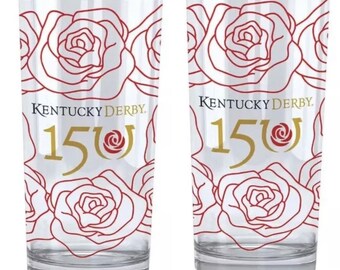 2024 Official Mint Julep Glass (12oz) for the 150th Running of the Kentucky Derby at Churchill Downs - 2 Piece