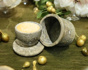 Onyx-Marmor-Butterhalter | Handgefertigter Butterhalter aus Marmor | Butterdose | Handgemachte Butterdose | Beste Geschenke für jeden Anlass