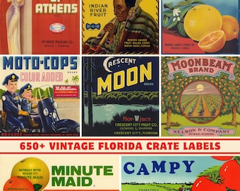 1940s Western Hoe Young Farmer Boy Vegetable Crate Label Original