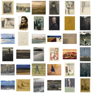 Leon Spilliaert Art Collection: 250+ High-Res Symbolist Paintings (Digital Print Set) image 7