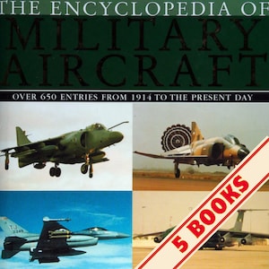 Military Aircraft Books: Aviation History Collection (Digital Download)
