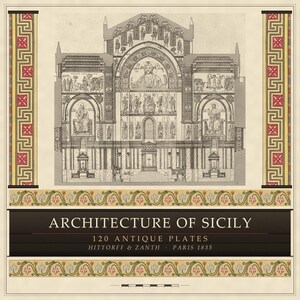 Architecture of Sicily Printable Wall Art Set 120 Vintage Building Prints Digital Download