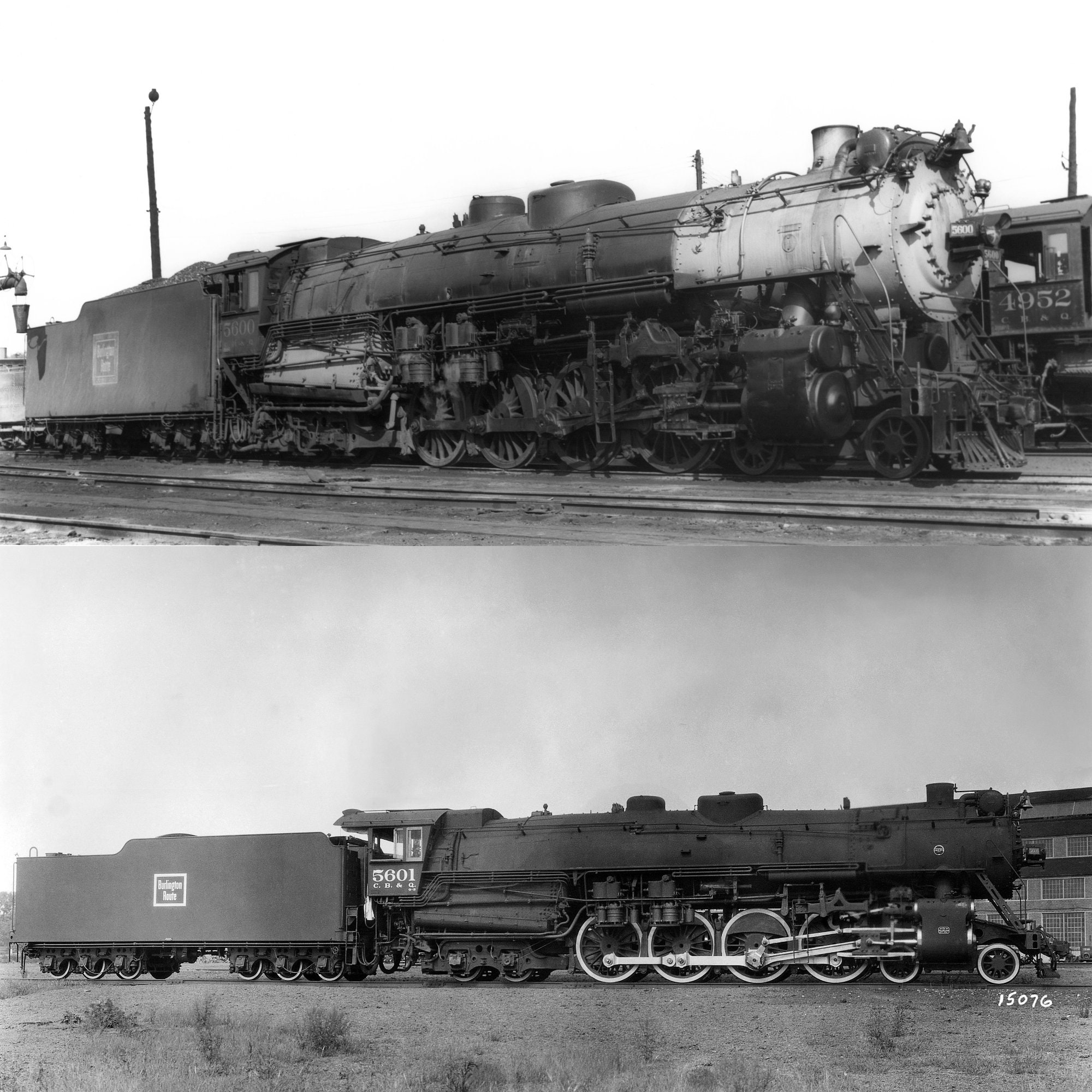 ヴィンテージ鉄道写真：450枚以上の高解像度鉄道画像（デジタル