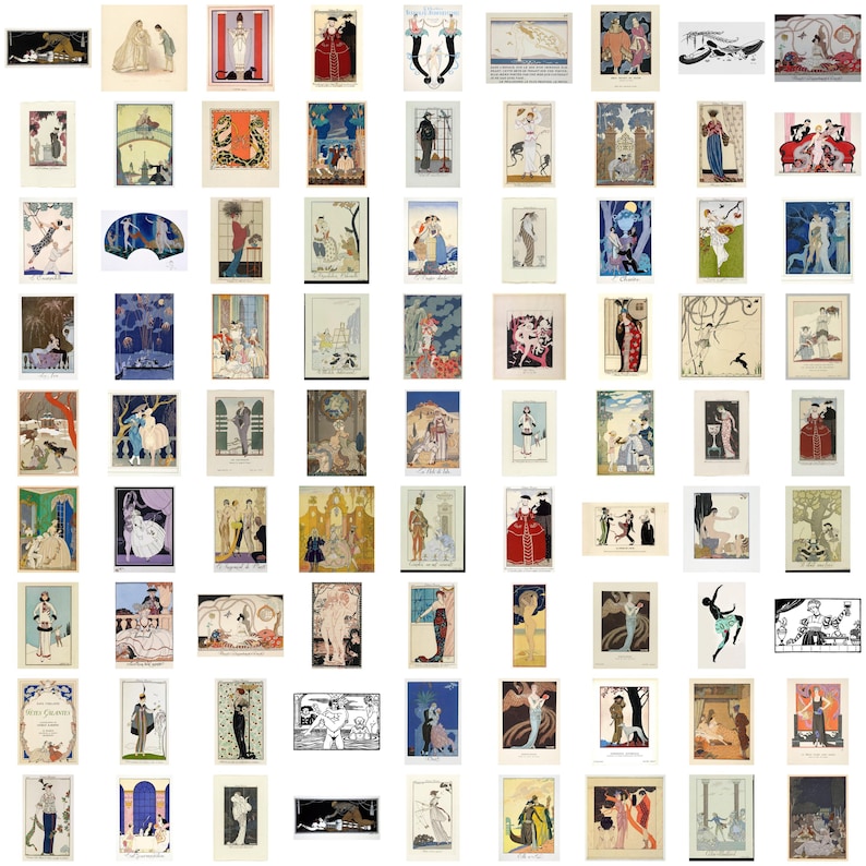 Colección Art Déco de George Barbier: Más de 450 láminas de alta resolución (descarga digital) imagen 4