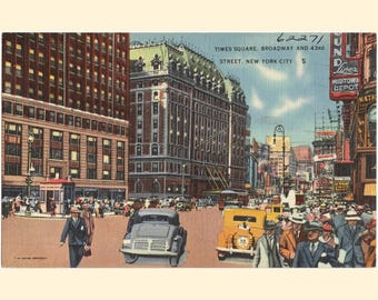 ヴィンテージ ニューヨーク ポストカード コレクション: 1900 年以上前