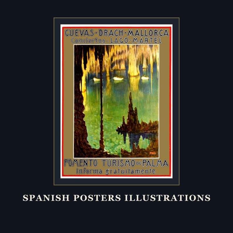 700+ Vintage Spanish Poster Collection: Retro Art Prints (Digital Download) image 19