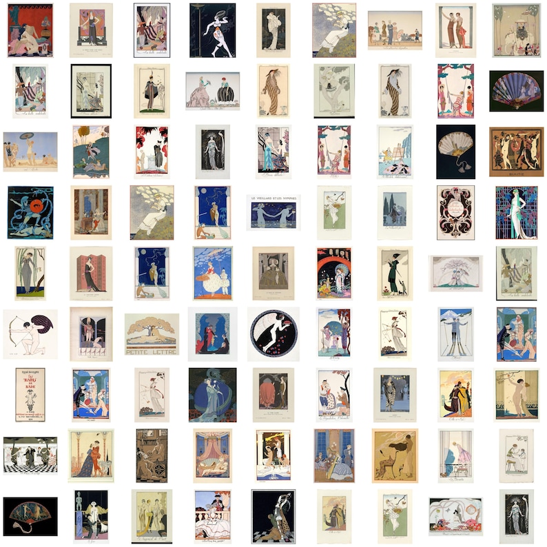 Colección Art Déco de George Barbier: Más de 450 láminas de alta resolución (descarga digital) imagen 8