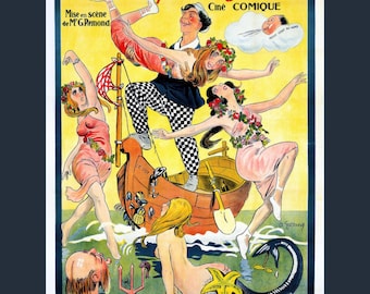 1910年から1965年までのクラシック映画ポスター650枚以上：レトロな