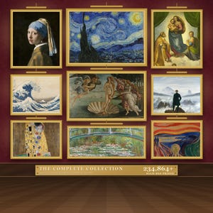 Printable Art Mega Bundle: Digital Art Collection (300 DPI)