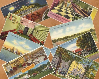 ヴィンテージ ニューヨーク ポストカード コレクション: 1900 年以上前