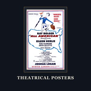 99 Vintage Theatrical Posters: Stage, Musical, Drama Art (300 DPI Printable) image 17