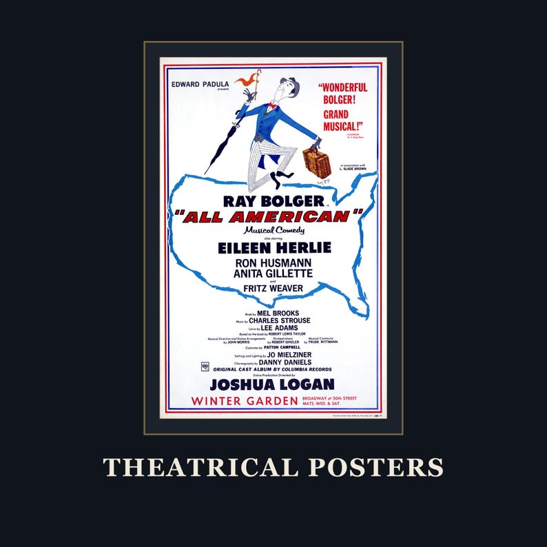 99 Vintage Theatrical Posters: Stage, Musical, Drama Art (300 DPI Printable) image 17