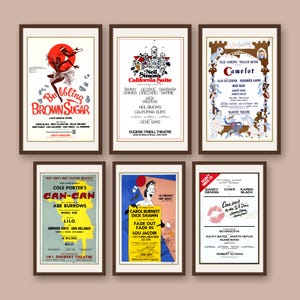 99 Vintage Theatrical Posters: Stage, Musical, Drama Art (300 DPI Printable) image 7