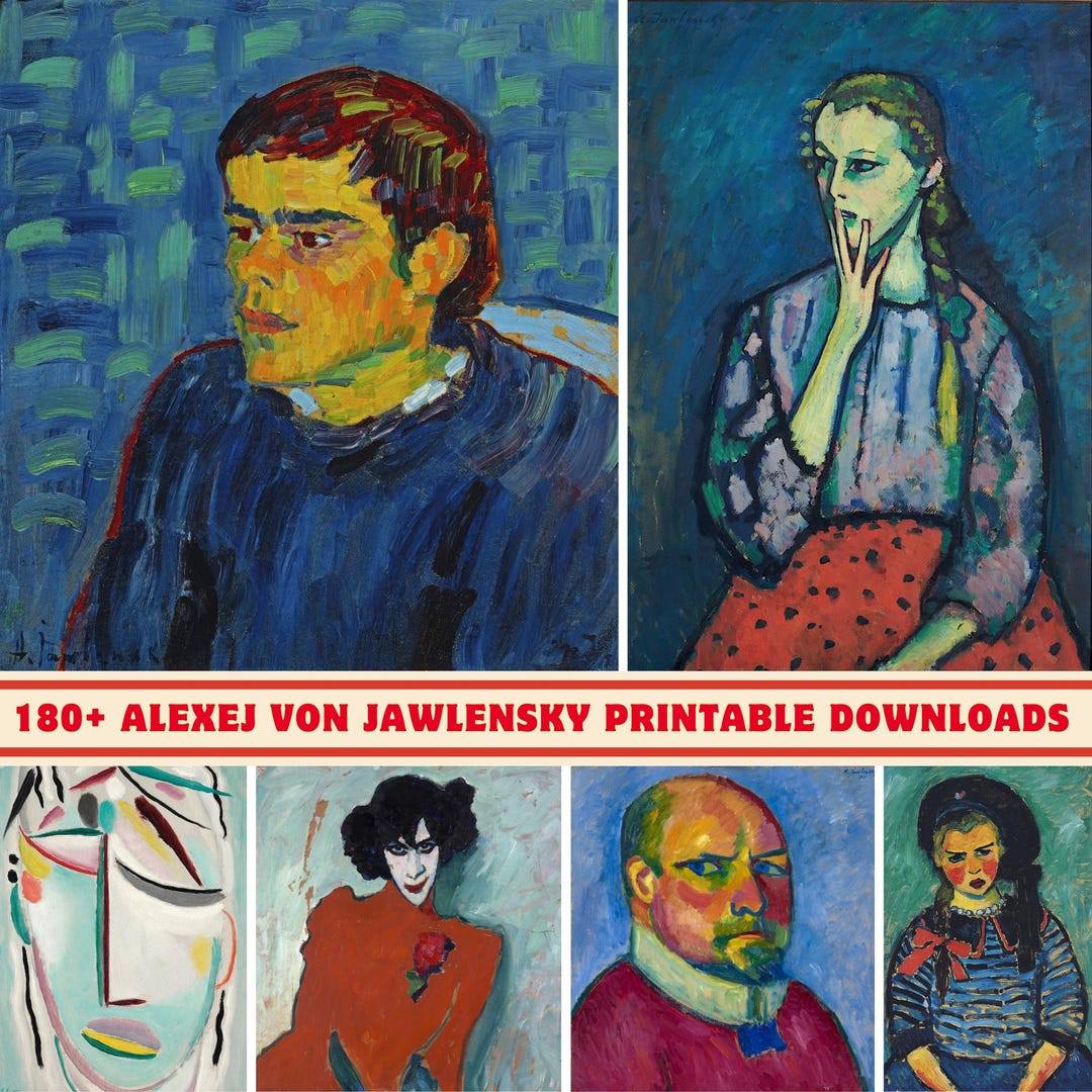 Alexej Von Jawlensky Art Collection: 180+ Expressionist Paintings (300 ...
