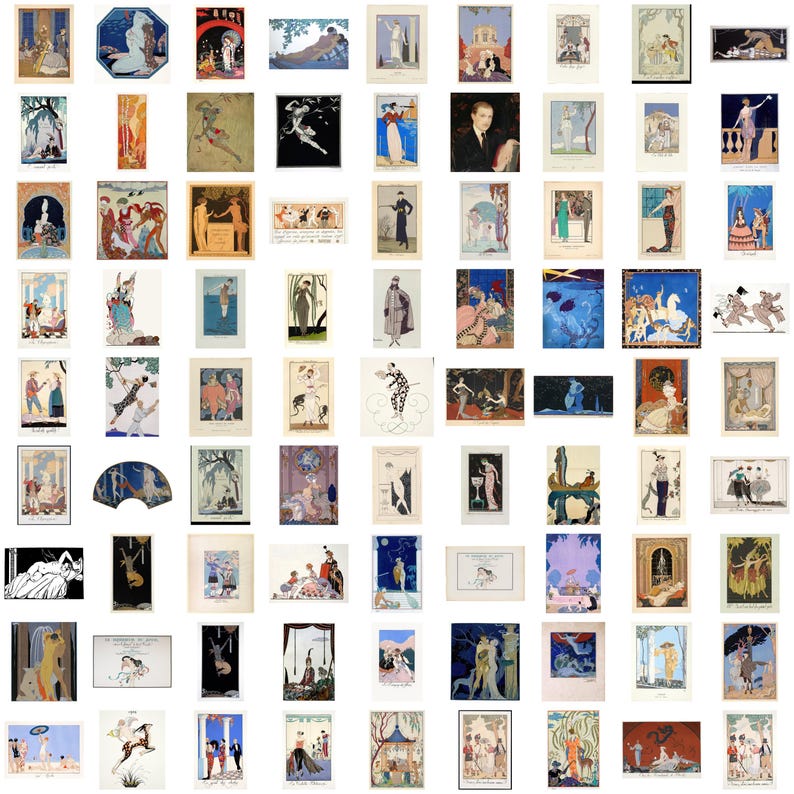 Colección Art Déco de George Barbier: Más de 450 láminas de alta resolución (descarga digital) imagen 7