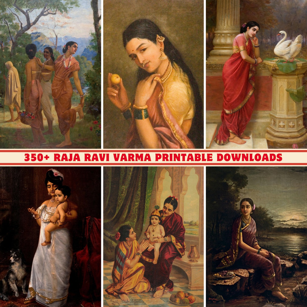 Raja Ravi Varma Art Collection: 350+ High-res Indian Paintings (digital ...