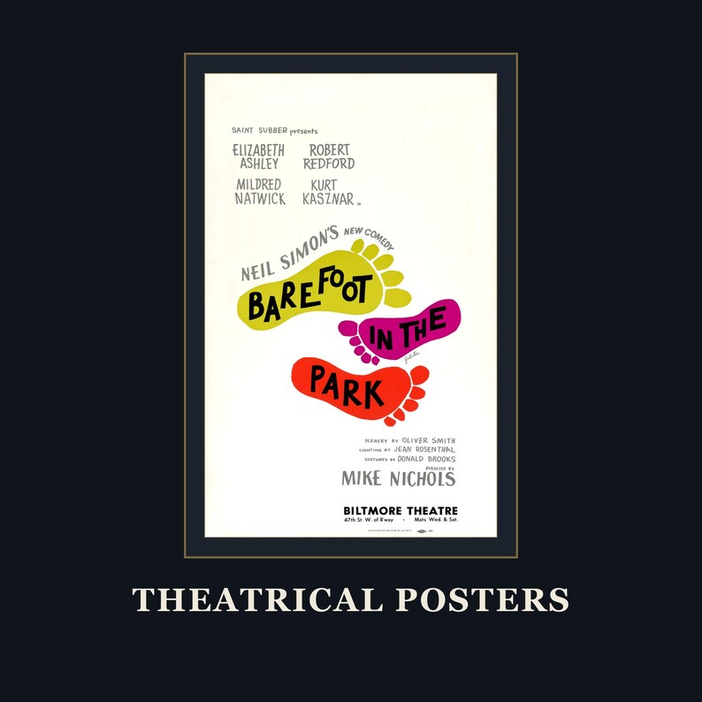 99 Vintage Theatrical Posters: Stage, Musical, Drama Art (300 DPI Printable) image 20