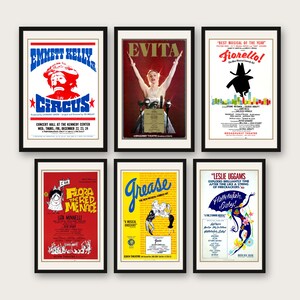 99 Vintage Theatrical Posters: Stage, Musical, Drama Art (300 DPI Printable) image 11