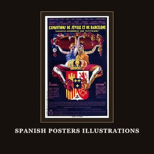 700+ Vintage Spanish Poster Collection: Retro Art Prints (Digital Download) image 8