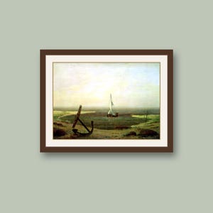 Coleção de Arte Caspar David Friedrich: 256 Obras de Arte Imprimíveis em Alta Resolução (Conjunto de Impressões Digitais) imagem 9