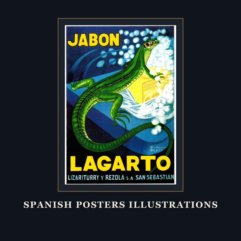 700+ Vintage Spanish Poster Collection: Retro Art Prints (Digital Download) image 17