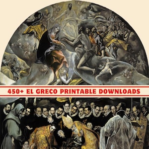 El Greco Art Collection: 450+ High-Resolution Renaissance Paintings (Digital Print Set)