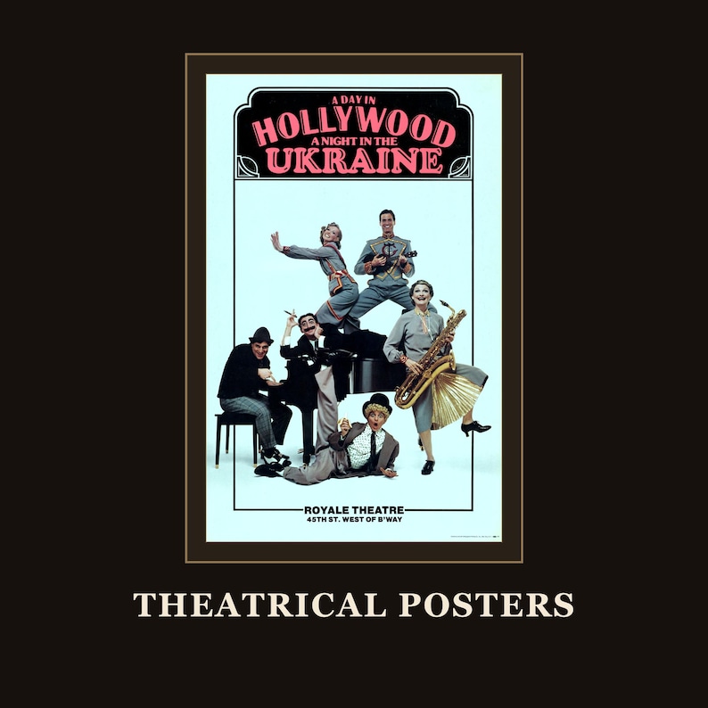 99 Vintage Theatrical Posters: Stage, Musical, Drama Art (300 DPI Printable) image 2