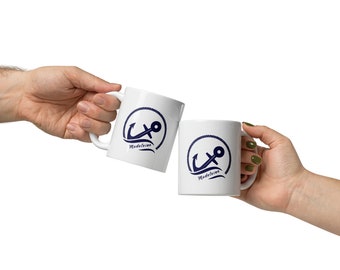 Tasse mit Anker | Kaffeetasse mit Wunschnamen | Geschenk | Maritim