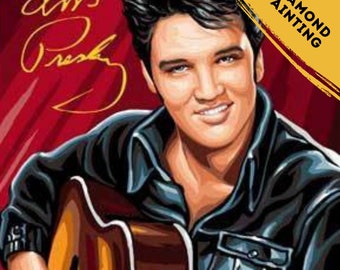 Tableau diamant The Hobby Planet Elvis Art Square MP35