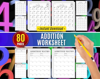 Additionsblad för årskurs 2: Matematiska övningsaktiviteter (digital nedladdning)