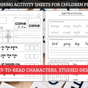 High Frequency Words Worksheets Kindergarten Fry Sight Word Printable ...