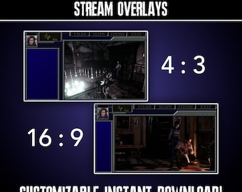 Superposiciones animadas de Resident Evil para streaming