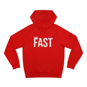 FAST Sudadera con capucha unisex Supply logotipo grande imagen 10