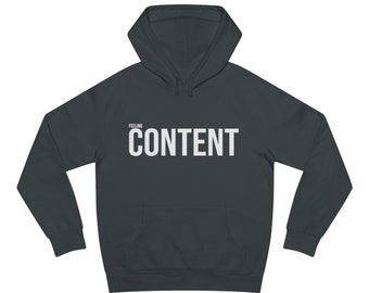 CONTENT - Unisex Supply Hoodie (Large Logo)
