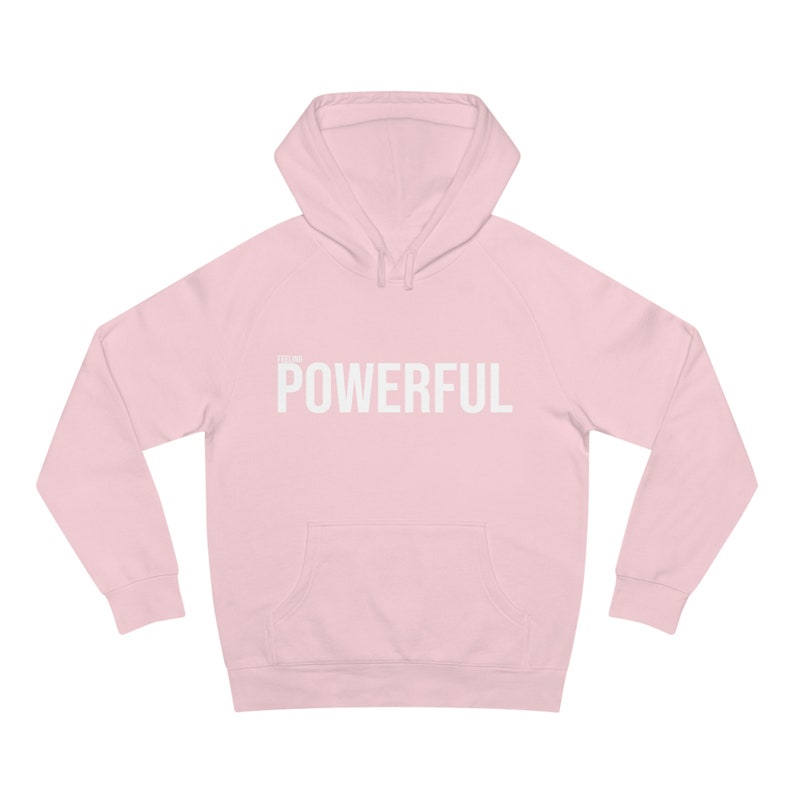 POWERFUL Unisex Supply Hoodie Large Logo image 9