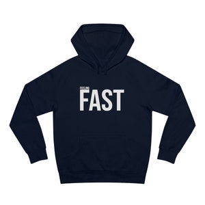 FAST Sudadera con capucha unisex Supply logotipo grande imagen 7