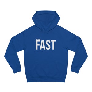 FAST Sudadera con capucha unisex Supply logotipo grande imagen 3