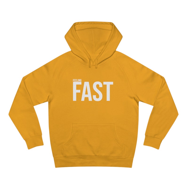 FAST Sudadera con capucha unisex Supply logotipo grande imagen 6