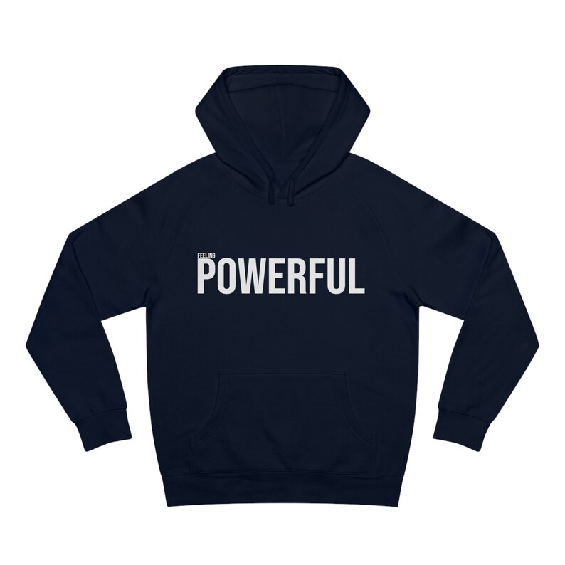 POWERFUL Unisex Supply Hoodie Large Logo image 7