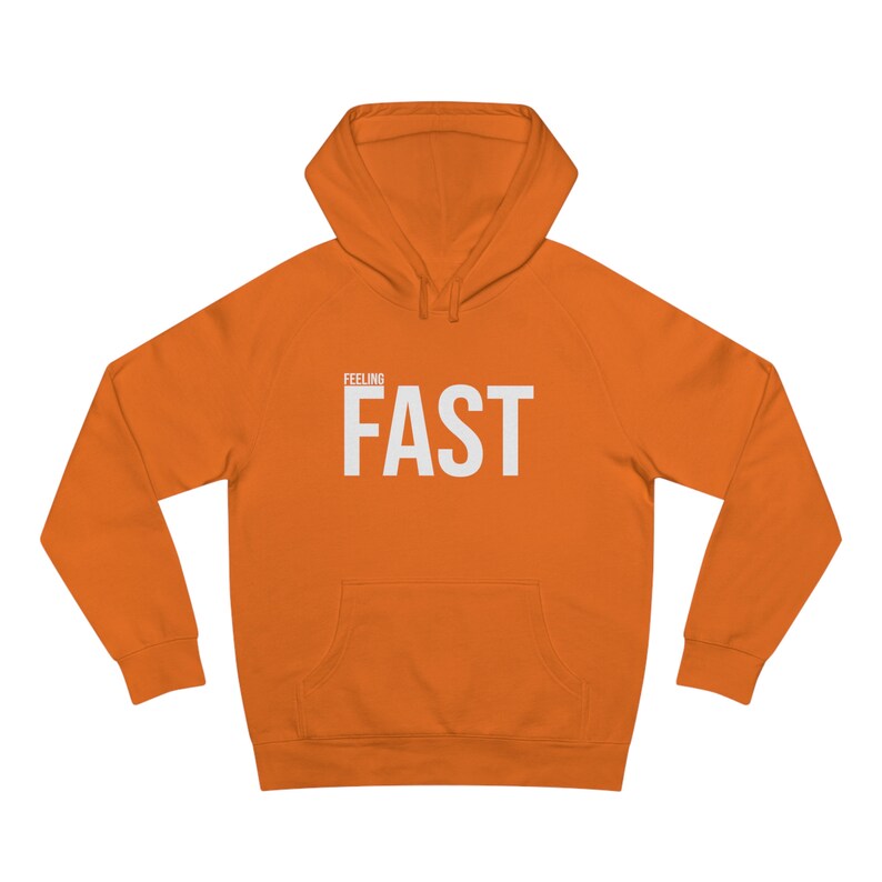 FAST Sudadera con capucha unisex Supply logotipo grande imagen 8