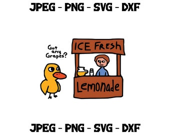 Got Any Grapes? Duck Song T-Shirt