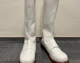 Made to order Custom Made Scout Troopers Shoes Customized Size Scout Troopers Cosplay Costume Cosplay Shoes Boots White